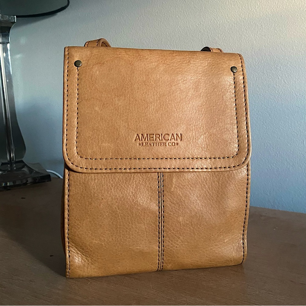 American Leather Co Kansas Crossbody NWOT